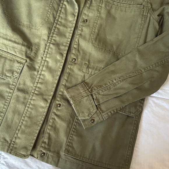 Madewell Olive Green Utility Jacket - Picture 6 of 8